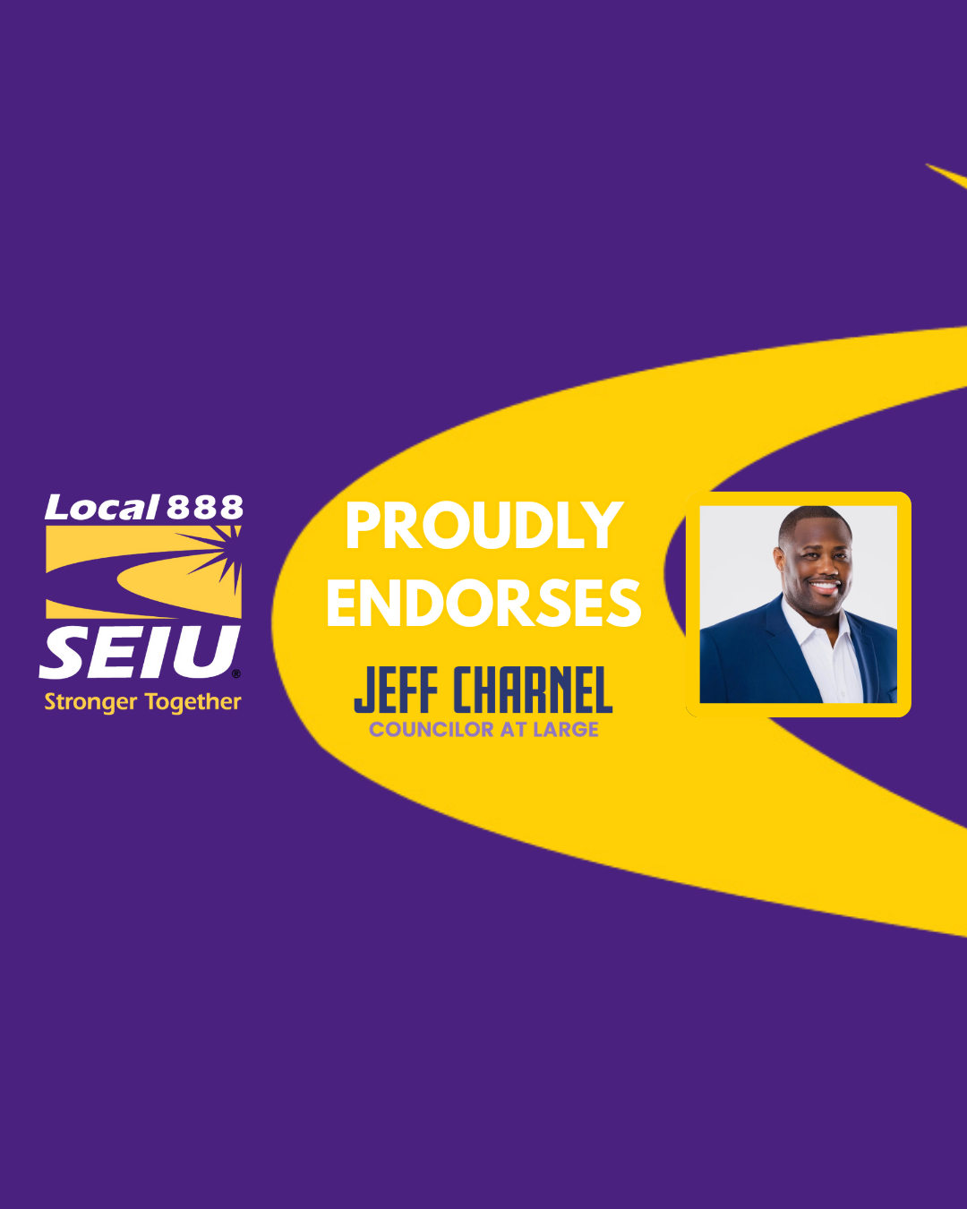 SEIU Local 888 Proudly Endorses Jeff Charnel for Brockton City Councilor At Large