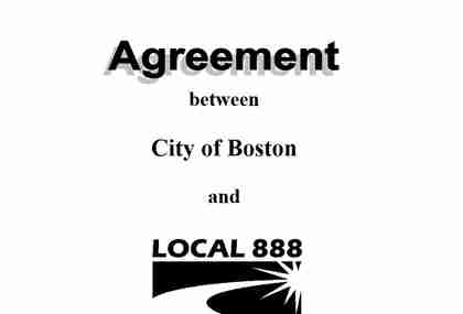 SEIU 888 Secures Bargaining Agreement with the City of Boston