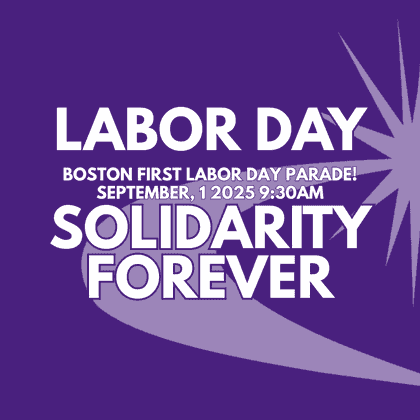 Boston's First Labor Day Parade