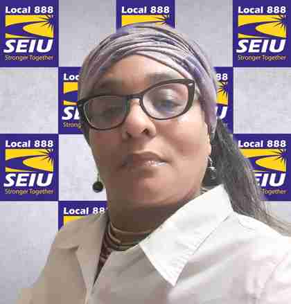 Pleas-Heron takes on role of treasurer for SEIU’s African-American Caucus