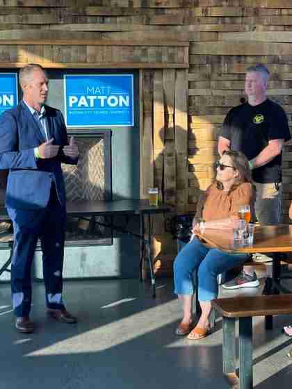 Local 888 President Tom McKeever Introduced District 3 Candidate Matt Patton for Boston City Council at Fundraiser